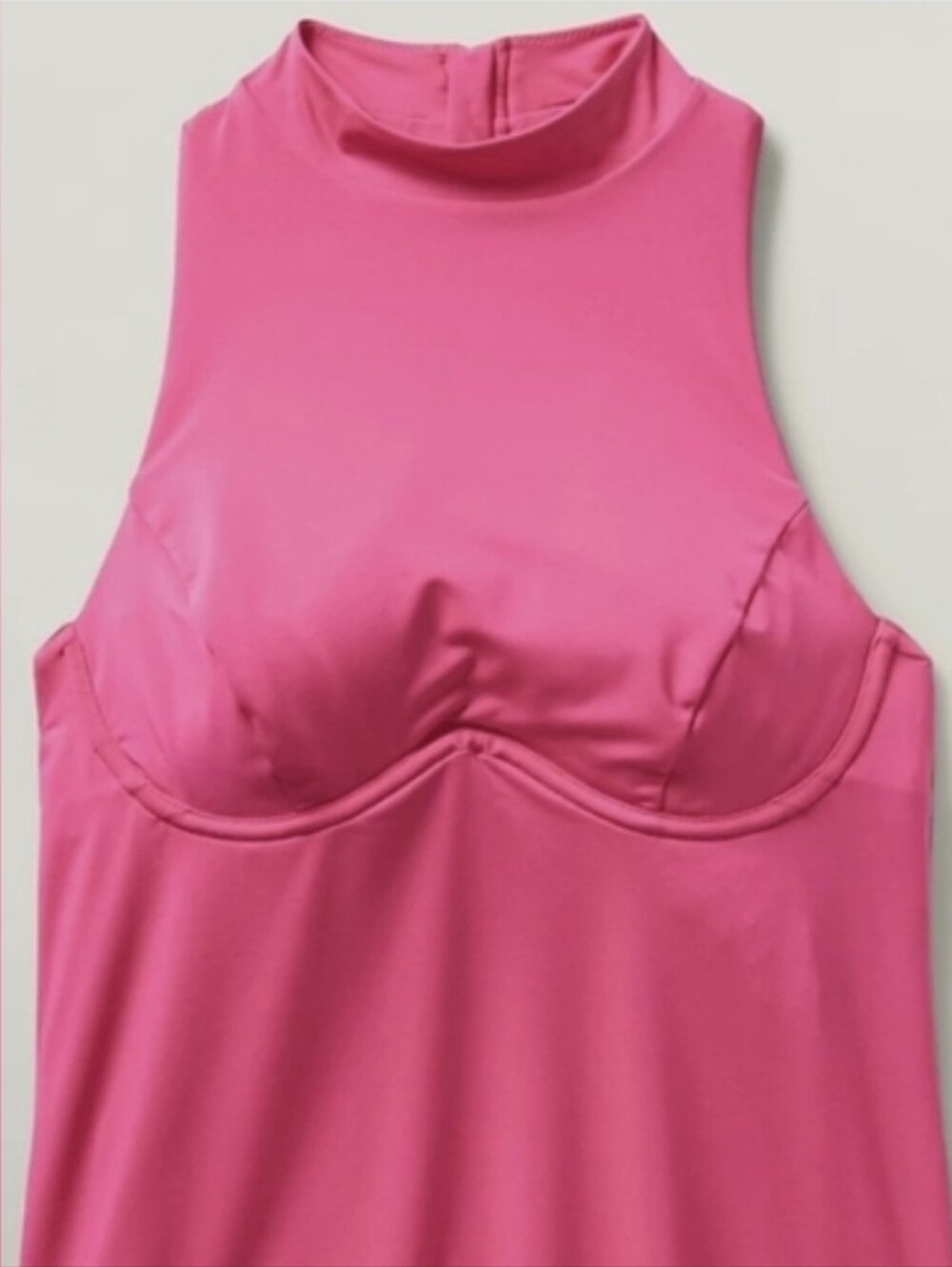 NWT Athleta Maldives Sport Tankini Top Size 38 D/DD